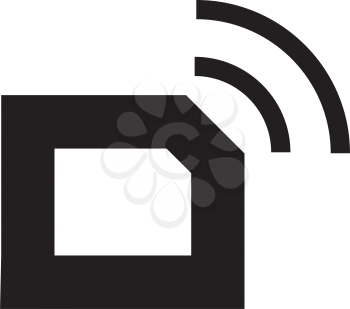 Wireless Icon design concept. AI 10 supported.