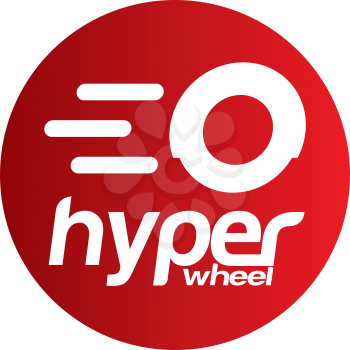 Hyper Wheel Sticker, Design, AI 8 supported.