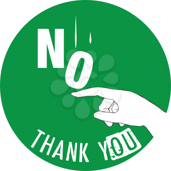 Concept Design No Thank You. AI 10 supported.