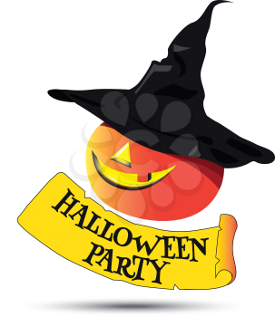 Halloween Party Concept Design and Pumpkin