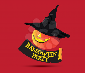 Halloween Party Concept Design and Pumpkin