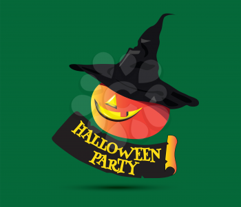 Halloween Party Concept Design and Pumpkin