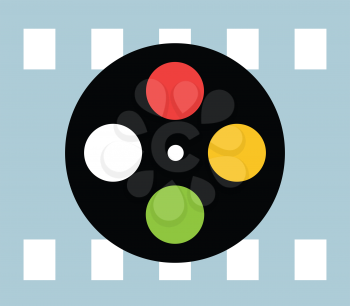 Film Reel Design Concept.