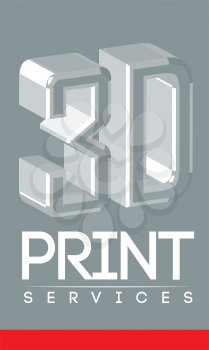 3D Print Service Logo Design