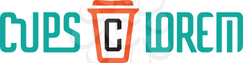 Cardboard Coffe Cup Logo Design