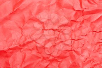 Coral saturated abstract background, paper texture