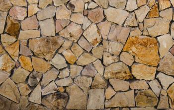 Abstract ,grunge,brown beige background of stone sandstone .mosaic of rock