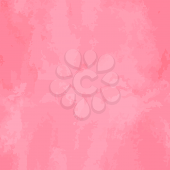 Seamless watercolor pattern. Pink aquarelle abstract background.