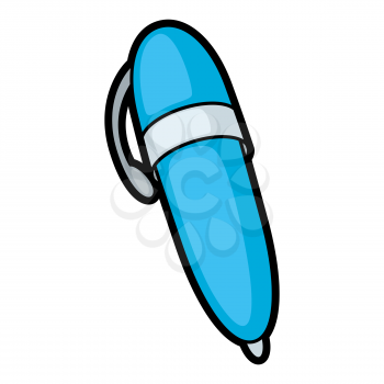 Illustration of pen. School education icon or image for industry and business.