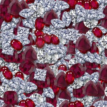 Rubies Stock Photo