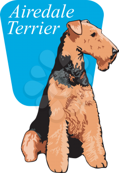 Airedale Clipart