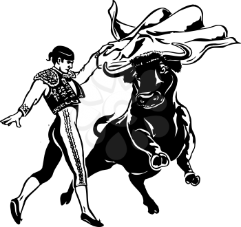 Bullfighter Clipart