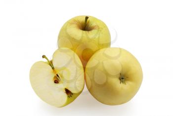 Three apple. Element of design.