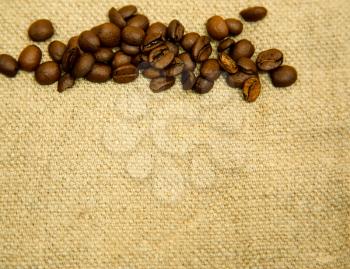 Canvas and Coffee Beans