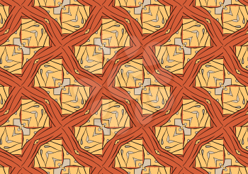 background abstract flowers. brown and yellow colors. Abstract patterns for fabrics, cloth, textile, and tissue.
