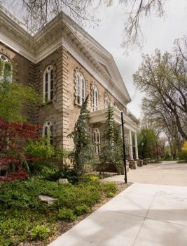 Entrance to the State Capitol of Nevada in Carson City