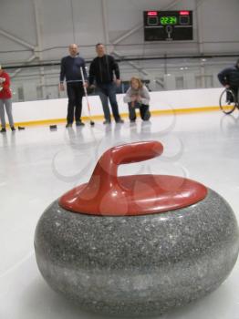 Curling. Club curling fans.