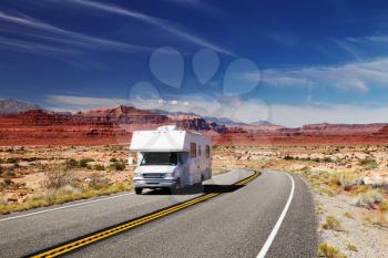 Traveling by motorhome, American Southwest, Utah