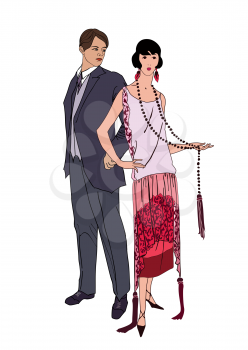 Flapper Clipart