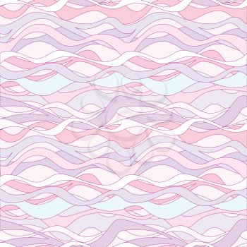 Wave seamless patter Flow wavy background
