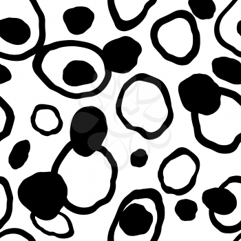 Abstact seamless pattern. Dot texture. Dotted ornament.