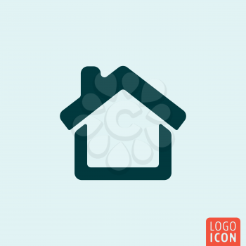 Home Icon. Home logo. Home symbol. Minimal icon design. Vector illustration