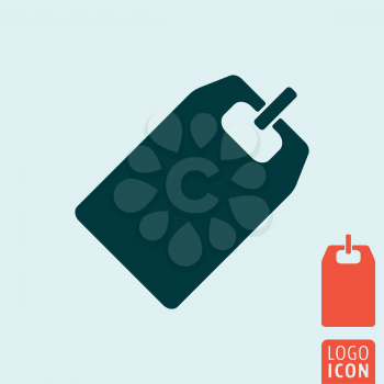 Tag icon. Price tag symbol. Vector illustration