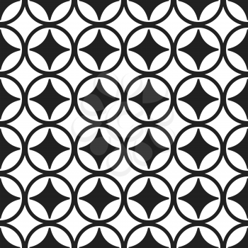 Arabic pattern seamless background. Geometric muslim or islamic texture. Vector illustration.