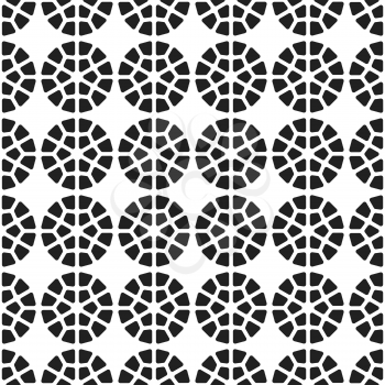 Arabic pattern seamless background. Geometric muslim or islamic texture. Vector illustration.