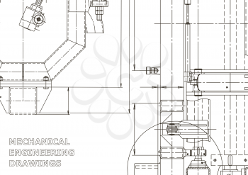 Mechanical engineering drawing. Machine-building industry. Instrument-making. Computer aided design system