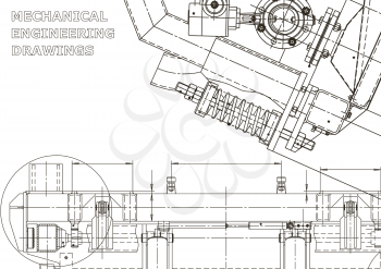 Mechanical instrument making. Technical illustration
