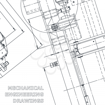 Corporate Identity. Blueprint. Vector engineering illustration. Technical illustrations, back grounds. Scheme, plan, outline