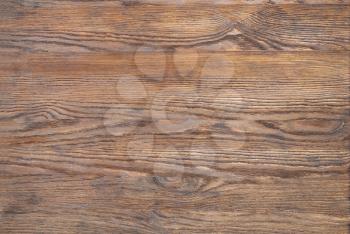 Old shabby brown wood texture. Grunge wooden background