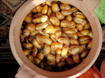 corn nuts mote, traditional peruvian food