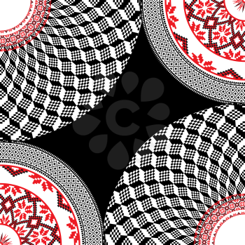 Ancient pattern. Vector illustration