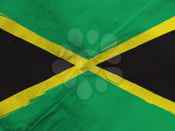 abstract JAMAICAN flag or banner