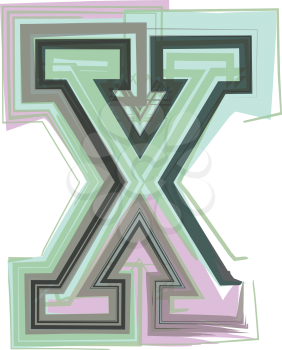 Letter X Logo Icon Design - Vector Illustration