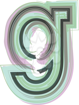 Letter g - Logo Icon Design - Vector Illustration