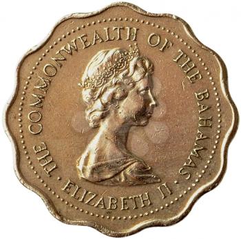 Royalty Free Photo of a Bahamas Coin