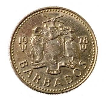 Royalty Free Photo of a Barbados Coin