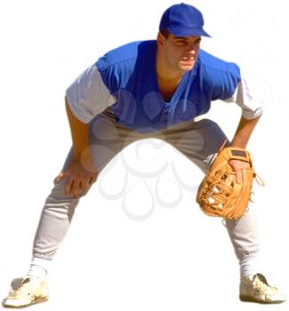 Royalty Free Photo of a Baseball Player