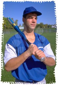 Royalty Free Photo of a Baseball Player