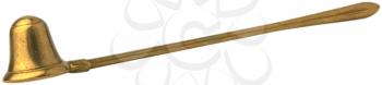 Royalty Free Photo of a Brass Candle Snuffer