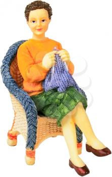 Knitting Photo Object