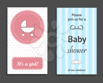 Baby Shower Invitation for boy and girl