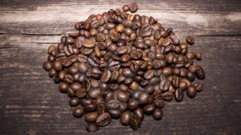 Roasted Brown Coffee Beans Background