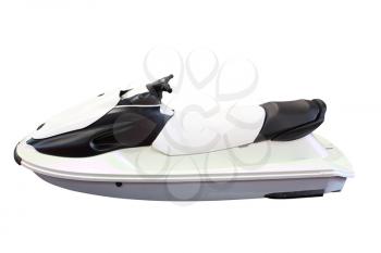 jet ski isolated on white