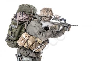 Jagdkommando soldier Austrian special forces equipped with Steyr assault rifle