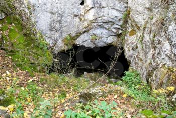 Dove hole- Cave entrance in the mountain.