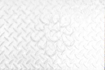 Close-up industrial metal background texture. Stell plate, metallic template. Background of white metal. Checkered steel plates background. Metal floor texture. Patterned steel. Table of steel sheet.